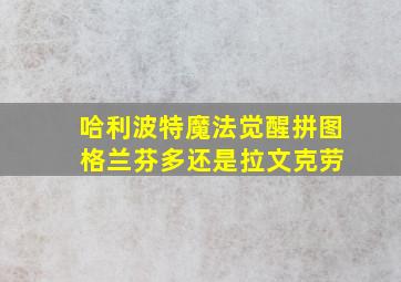 哈利波特魔法觉醒拼图 格兰芬多还是拉文克劳